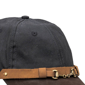 Gorras de Cuero Sintético Baratas al por Mayor, Proveedor de Fábrica, Gorras de Cuero Negras Lisas Unisex al por Mayor - Product Image 3