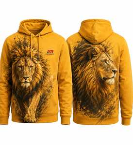 Sweat-shirt à capuche pour homme, 100% coton, tissu polaire respirant, doublure décontractée pour l'hiver, design avec poche, coupe classique, personnalisable - Product Image 5