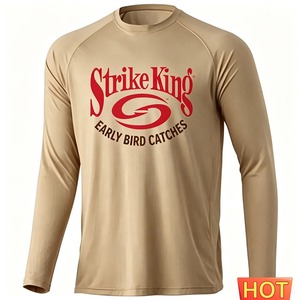 Herren Langarm-Angelhemd Leistungsstarkes Sportshirt Schnelltrocknend Atmungsaktiv Sonnenschutz Outdoor-Angelbekleidung Maßgeschneiderte Kleidung - Product Image 2