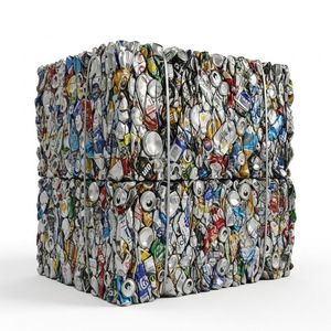 Matériaux de recyclage de canettes de boissons post-consommation avec ferraille d'aluminium UBC, balles triées propres, emballage en vrac pour l'exportation, prêt pour les recycleurs de métaux - Product Image 4
