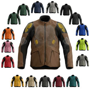OEM ODM Safety Apparel Motorcycle Riding Jacket Breathable Mesh Custom Made Protective Armor Windproof Textile Moto Jackets - Product Image 1