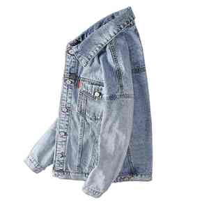 Premium Style <b>Men</b> Denim <b>Jacket</b> Casual Slim <b>Long</b> Sleeve Jean <b>Jacket</b> With Multi Pocket Fashion Outdoor Causal Classic <b>Jackets</b> - Product Image 6