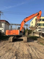 Excavatrice d'occasion Hitachi ZX210 en bon état d'origine, grande excavatrice d'occasion Hitachi 210 à vendre
