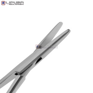 Porte-aiguille WEBSTER en acier inoxydable de qualité supérieure, avec embout de suture ultra-lisse et sans accrocs, à mâchoires verrouillables par cliquet, instruments médicaux - Product Image 5