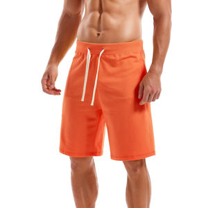 Shorts en molleton bouclé personnalisés en gros, shorts streetwear délavés pour les marques streetwear américaines - Product Image 1