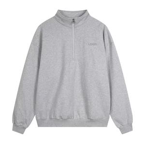 Nouvel Arrivage – Sweat à Capuche Homme Personnalisé avec Logo Frontal, 100% Coton, Coupe Oversize, Grammage Lourd 330 g/m², Imprimé en Relief Uni, Effet Délavé - Product Image 4