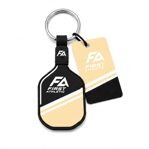 Lightweight Pickleball Keychain Featuring Mini Paddle Design Durable Key <b>Ring</b> Great Keepsake for Pickleball Fans and Players - Product Image 1