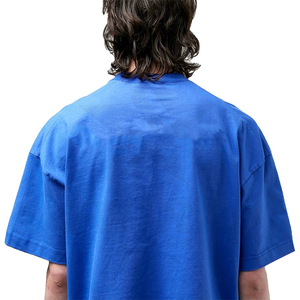 เสื้อยืดโอเวอร์ไซส์ผู้ชายลดราคาพิเศษ สกรีนโลโก้ได้ เสื้อยืดวินเทจทรงหลวม คอตตอน แขนสั้น เสื้อลำลอง - Product Image 2