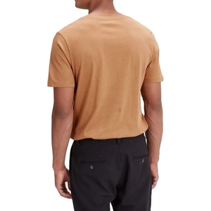 Gran oferta de camisetas de algodón 100% para hombre con logotipo personalizado de manga corta, precio al por mayor, producto más vendido de alta calidad - Product Image 4