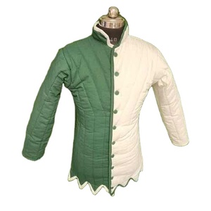 Chaqueta Gambeson Aketon Medieval, Transpirable, con Cuello Mandarín, Acolchado de Algodón, Diseño en Zig-Zag, para Invierno, Reenactment, Cosplay, Feria Histórica - Product Image 2
