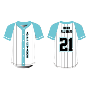 <b>Customized</b> Cheerleading Baseball Jersey Sublimation Wholesale Jersey <b>Dress</b> - Product Image 5