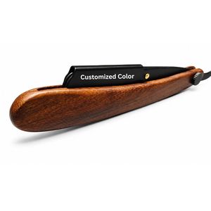 Rasoir de barbier classique pliant en acier inoxydable, lame simple à lames remplaçables pour homme - Product Image 3