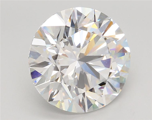Diamante Cultivado en Laboratorio de 5.53 Ct, Forma Redonda, Color Blanco, Claridad VVS 2, Corte Excelente - Product Image 3