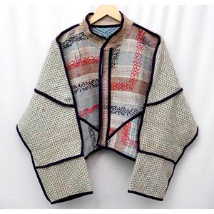 Premium Handmade Kantha Quilted <b>Jacket</b> Boho <b>Hippie</b> Style Women's Breathable Autumn/Winter Eco-Friendly - Product Image 1