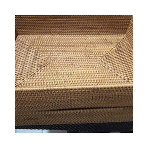 ตะกร้าหวายธรรมชาติสานด้วยมือ สำหรับตกแต่งบ้านและขายส่ง - Product Image 3