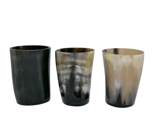 Verre en corne de buffle pour vin, thé, café et bière – Offre spéciale – Meilleur prix - Product Image 2