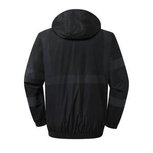 Veste de sécurité haute visibilité pour homme, protection UV, panneaux contrastés, design réfléchissant, matière polyester, vêtements de travail personnalisables - Product Image 6