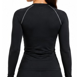 Women's High Performance Compression Shirt with Moisture Wicking Fabric Stretch <b>Support</b> ,Lightweight <b>Athletic</b> Fit for Training - Product Image 2