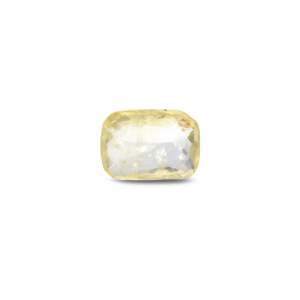 Loose 3.2 Carat Oval Cut Yellow Sapphire Gemstone for Fine Jewelry - Product Image 1