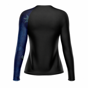 Camiseta de Compresión Personalizada para Mujer, Manga Larga, BJJ MMA, Sublimación Completa, Jiu Jitsu No Gi, OEM - Product Image 4