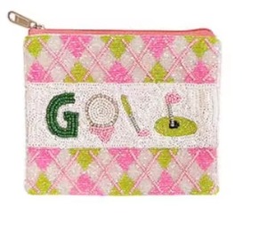 Luxury Beaded Coin <b>Purse</b> With Seed Beads Embroidery Design Custom Seed Beads Embroidered Coin Pouch With Zipper Style - Product Image 2