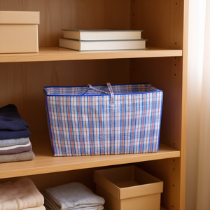 Borse portaoggetti in tessuto 75x70x25cm, resistenti, eleganti, pieghevoli, ecologiche, capacità 20-35L, tipo verticale, per soggiorno - Product Image 2