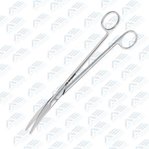 Tijeras de Disección de 230 mm, Instrumento Quirúrgico Ginecológico Premium de 9 Pulgadas, Tupidas, No Estériles, Reutilizables, Curvas Wertheim - Product Image 5