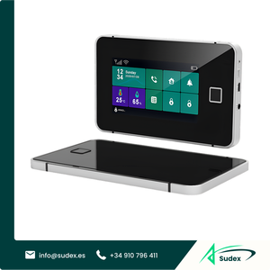 ชุดระบบเตือนภัยกันขโมยและไฟไหม้ Sudex ZG-G60 หน้าจอสัมผัส 4.3 นิ้ว รองรับ GSM WiFi ระบบเครือข่ายคู่ Tuya Smart Home สำหรับใช้ในบ้าน - Product Image 1