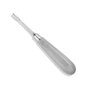 Oral Surgery Stainless Steel <b>Tooth</b> Extraction <b>Tools</b> Dental Luxating Elevator 5.0mm Wide Straight With Gold Tip - Product Image 2