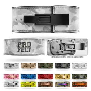 Customized Design White Camo Lever <b>Belt</b> Heavy Duty Heavy lifting Powerlifting Gym Strength Training Support Custom Logo <b>Belt</b> - Product Image 1
