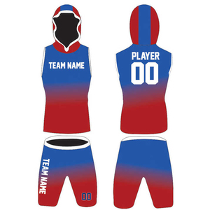 Custom Team name Sublimated 7v7 Uniform Set Hooded <b>Tank</b> Top Shorts Unisex Adult Moisture Wicking All Seasons Athletic Wear 2026 - Product Image 2