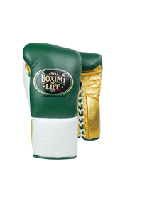 Guantes Profesionales de Boxeo MMA con Agarre para las Manos, Cuero Genuino, Colores Personalizables - Estilo Boxeo Mexicano - Product Image 4