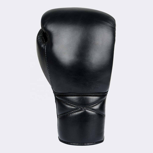 Guantes de Boxeo de Cuero Modelo 2026 con Cierre de Cordones, Unisex para Adultos, Color Negro, para Entrenamiento de Boxeo - Product Image 3