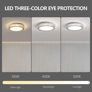 Plafoniera LED in Cristallo da 13,8 Pollici, 38W Dimmerabile, Moderna ed Energeticamente Efficiente per Soggiorno e Camera da Letto - Product Image 5