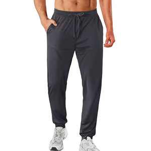 Pantalones Deportivos Ligeros de Lona 100% Algodón para Hombre, de Secado Rápido, Impermeables, con Cintura Elástica, para Correr, Gimnasio, Entrenamiento, Atletismo - Product Image 5