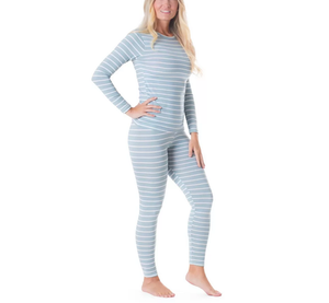 Ensemble de sous-vêtements thermiques sans couture respirants pour femmes, pour l'hiver - Product Image 3