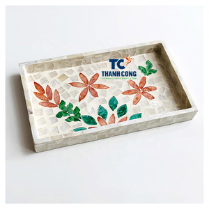 ถาดเปลือกหอยมุกแท้ งานตกแต่งระดับพรีเมียม ถาดเปลือกมุก ผลิตจากโรงงานส่งออกโดยตรง ประเทศเวียดนาม - Product Image 1