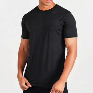 T-shirt d'été pour homme, haute qualité, fitness, sport, décontracté, business, prix bas, coton uni - Product Image 2