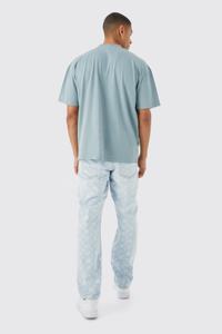 T-shirt à col rond pour homme, coupe classique, 100% coton, couleur unie, décontracté, manches courtes, impression personnalisée, séchage rapide - Product Image 3