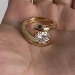 <b>Iced</b> Jewelz Moissanite Top Selling 1.25 Carat Round Cut Engagement <b>Ring</b> in 14k Rose Gold Prong Setting Fine Jewelry Wholesale - Product Image 3
