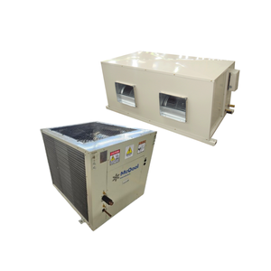 Unité de condensation neuve de haute qualité à refroidissement par air, avec panneau de corps à double enveloppe, moteur de ventilateur DC à haute pression statique et compresseur, pour usage industriel. - Product Image 1