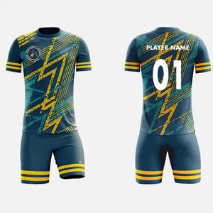 Uniforme de Fútbol del Mejor Fabricante para Hombres, Mujeres, Jóvenes y Niños con Nombre y Logotipo del Equipo - Product Image 1