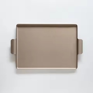 Party Use Metal Chocolate Tray Stainless Steel Dessert Serving Tray Candy <b>Display</b> Plate Kitchen Dining <b>Table</b> Use - Product Image 5