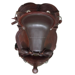 Sillín de Cuero Suave Occidental Hecho a Mano para Montar a Caballo, Diseño Profesional, Proveedor de Sillines de Cuero Duradero - Product Image 1