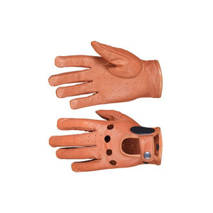 High Quality Genuine Goatskin <b>Leather</b> <b>Driving</b> <b>Gloves</b> <b>for</b> <b>Men</b> Plain Style Comfortable Anti-Slip Four Seasons Outdoor Travel Use - Product Image 5