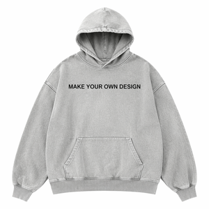 Fabricante de Sudaderas Extra Grandes Personalizadas de Alta Calidad con Estampado Puff, Bordado y Pedrería - Product Image 1