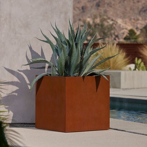 Pot de fleurs moderne en fer, jardinière en métal pour plantes d'intérieur, table de salon, balcon, pot de plante décoratif - Product Image 5