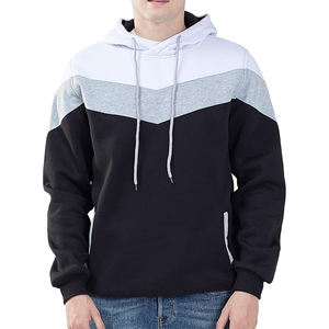 Sudadera con capucha de nuevo diseño para hombre, sudadera con capucha de manga larga, lisa, de talla grande para hombre - Product Image 1