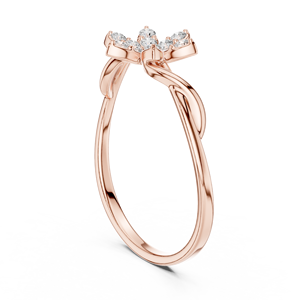 Godrej 14K Diamante cristal boda y regalo de cumpleaños para mujer anillo elegante y de la mejor calidad - Product Image 1