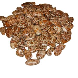 Cristal de Cuarzo Natural 100% de Primera Calidad, Cabujón de Jaspe Asteroidal, Cristal Suelto Martillado, Inspirado en la India, Gema para Joyería, Gran Venta - Product Image 1